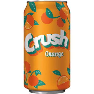 Food & Drink- Crush Orange Soda 12oz Can