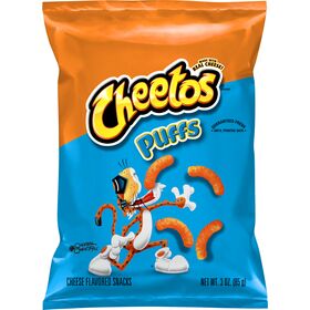 Food & Drink- Cheetos Puffs Cheese Flavored Snacks 3 Oz
