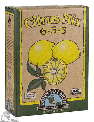 Down To Earth CITRUS MIX 6-3-3
