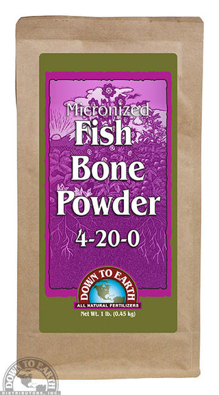 Down to Earth Fish Bone Powder 4-20-0