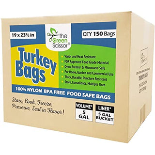 Green Scissor Turkey Bags – 150 box