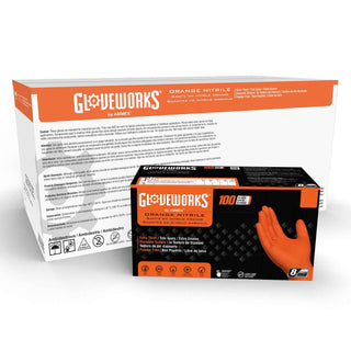 Gloves Ammex Gloveworks HD orange