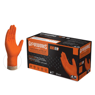 Gloves Ammex Gloveworks HD orange