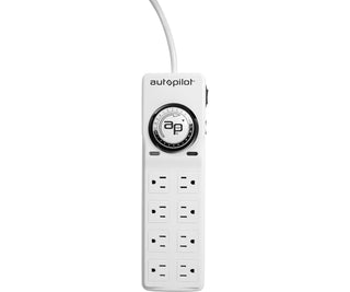 Timer- Autopilot Surge Protector / Power Strip with 8 outlets & timer