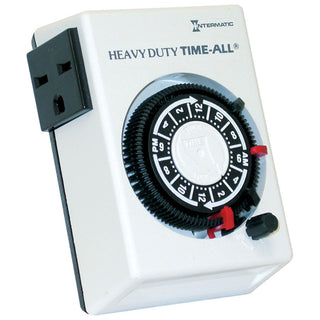 Timer Intermatic Heavy Duty 3600W, 15A, 240V, 2 On/Off, 24 Hour