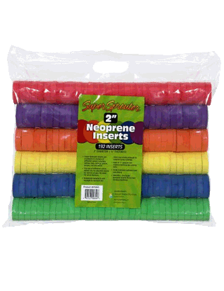 Super Sprouter Multicolored Neoprene Inserts