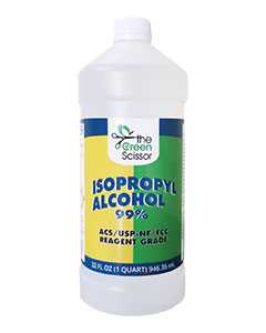 Alcohol- Green Scissor 99% Isopropyl Alcohol-NO SHIPPING/PICK UP ONLY