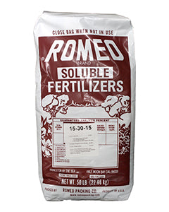 Romeo Fertilizer (15-30-15) 50#