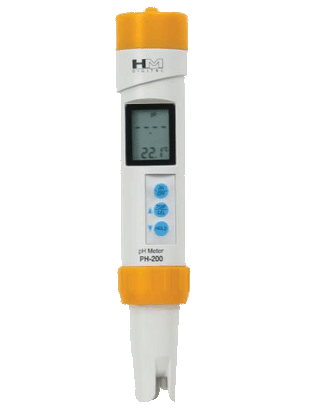 HM Digital™ Waterproof pH Meter Model PH-200