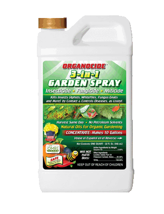 Organocide Bee Safe 3-in-1 Garden Spray
